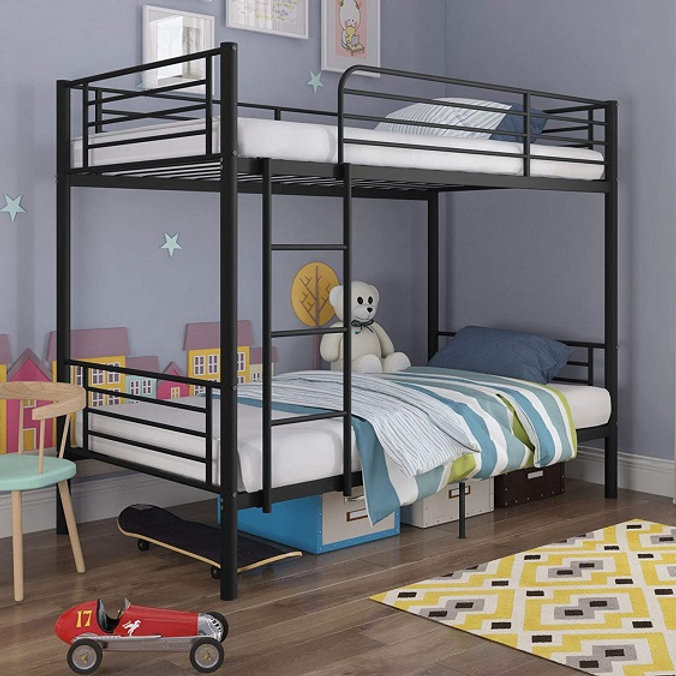 B-540 - METAL BUNK T/T - BLACK