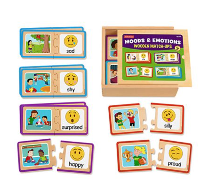 MOOD & EMOTIONS WOODEN MATCH UP
