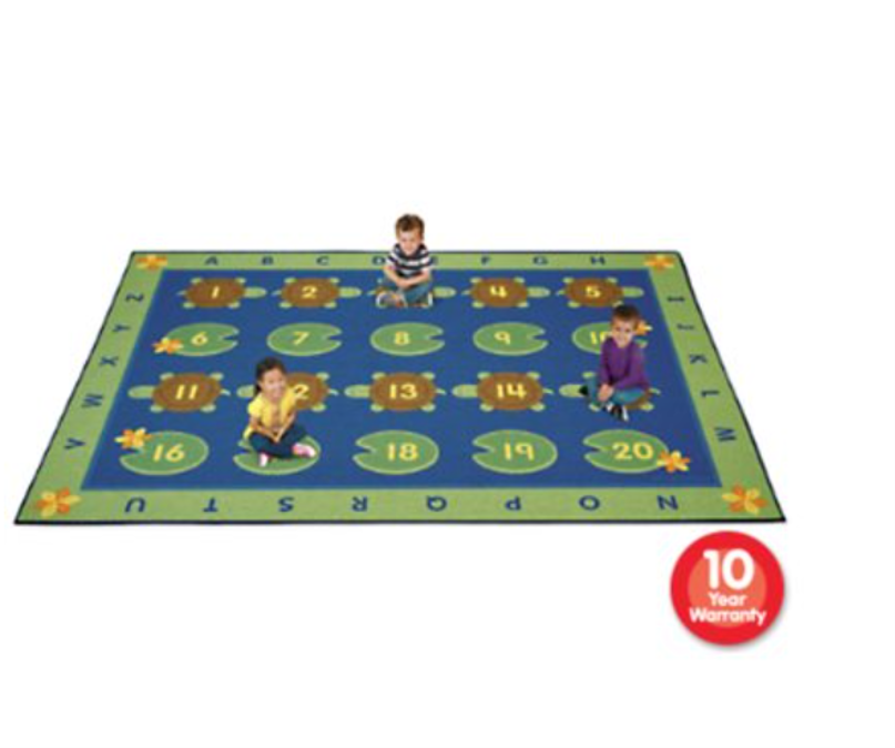 PLAY &LEARN NATURE CARPET-9”X12”
