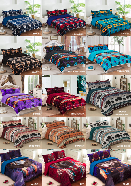 SHERPA COMFORTER SET - FULL