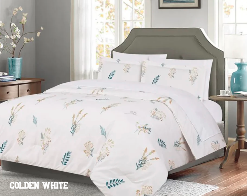 7PC ASSORTED DESIGN COMFORTER SET