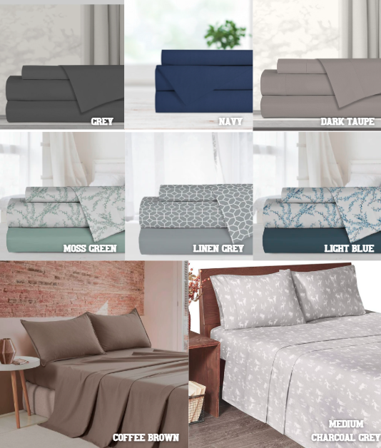 ASSORTED BED SHEET - TWIN