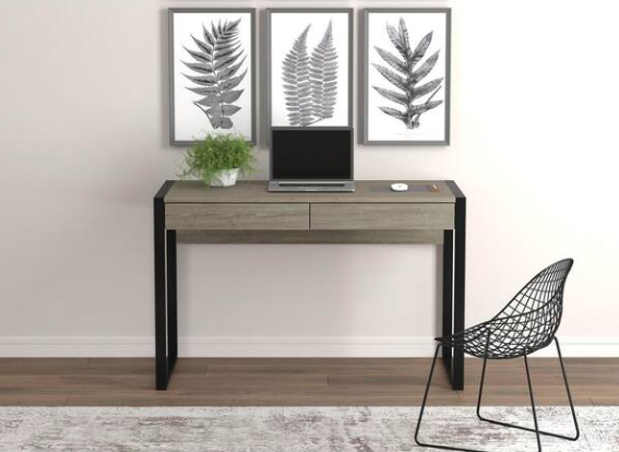 COMPUTER DESK – DARK TAUPE 49L