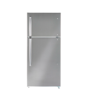 STAINLESS STEEL FRIDGE 18 CU FT