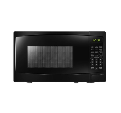 BLACK MICROWAVE