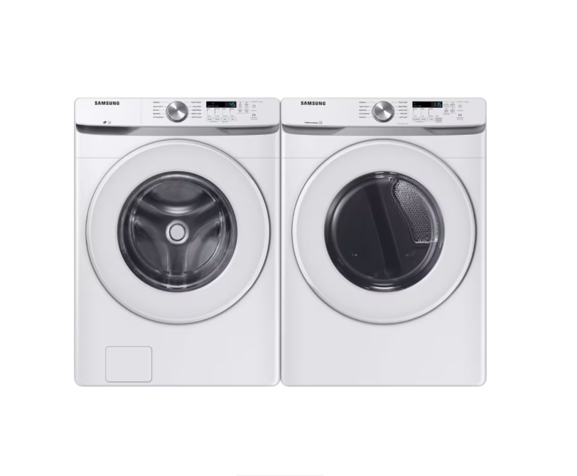 SAMSUNG FRONT LOAD WASHER AND DRYER