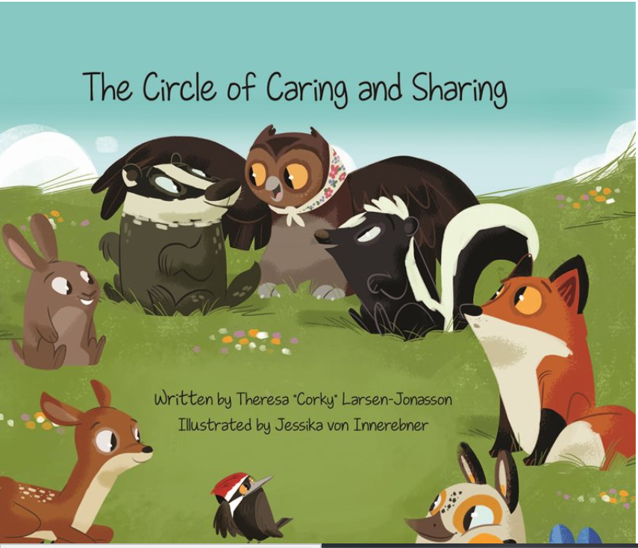THE CIRCLE OF CARING AND SHARING-HARDCOVER BOOK
