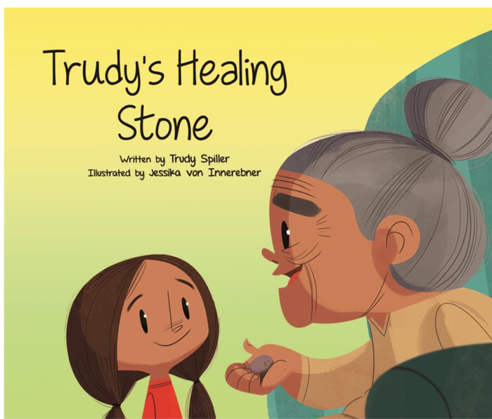 TRUDY’S HEALING STONE – HARDCOVER BOOK