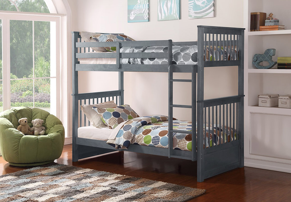 WOODEN BUNK T/T (NO STORAGE)