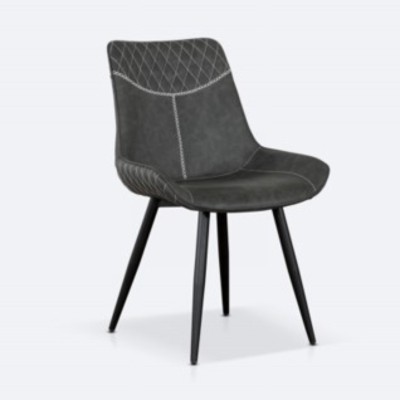 Chair – Cognac and  Grey