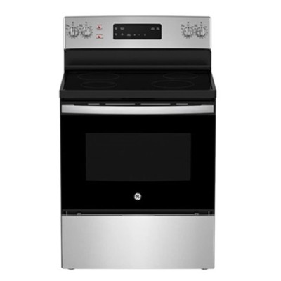 5.3 cu ft – Smooth top Range - Stainless