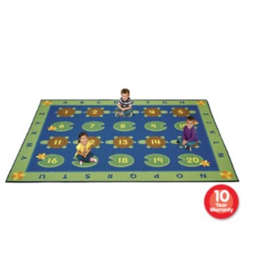 PLAY &LEARN NATURE CARPET-9”X12”