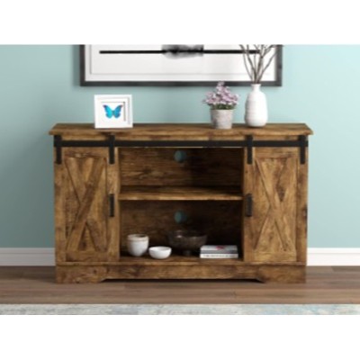 Brown  Reclaimed Console Tv Stand