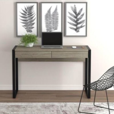 COMPUTER DESK – DARK TAUPE 49L