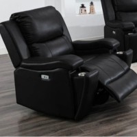 IF-8032 - RECLINER CHAIR (BLACK)